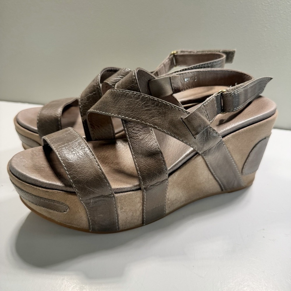 Antelope Women's Platform Sandal 41 Dark Grey Comfort Shoe